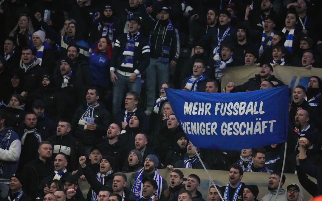 Hertha-Fans über Unterbrechung: Protest sichtbarer machen