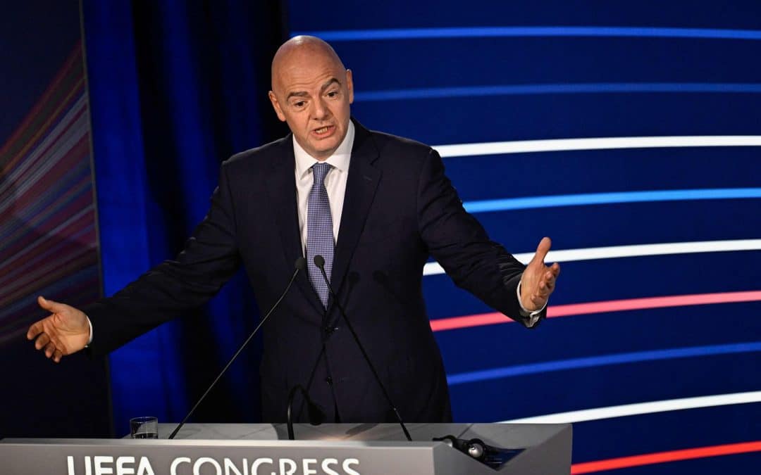 FIFA-Chef Infantino fordert Geschlossenheit gegen Rassismus