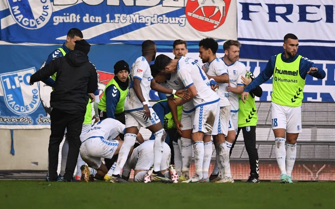 Magdeburg jubelt - der FC St. Pauli hingegen verliert erstmals in dieser Saison ein Ligaspiel.