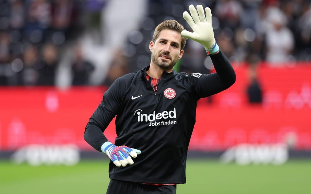 Eintracht Frankfurt bangt um den Einsatz von Torwart Kevin Trapp.