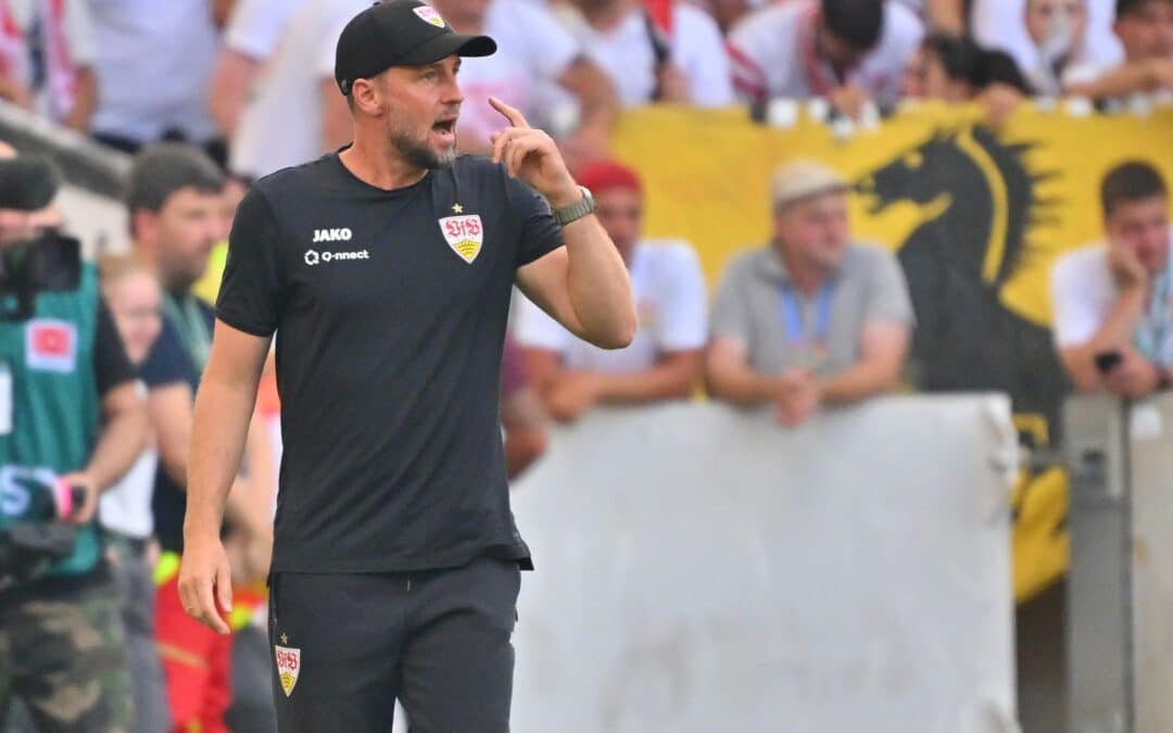 Auch im zweiten Liga-Spiel der Saison gelang dem VfB und Trainer Sebastian Hoeneß kein Sieg.