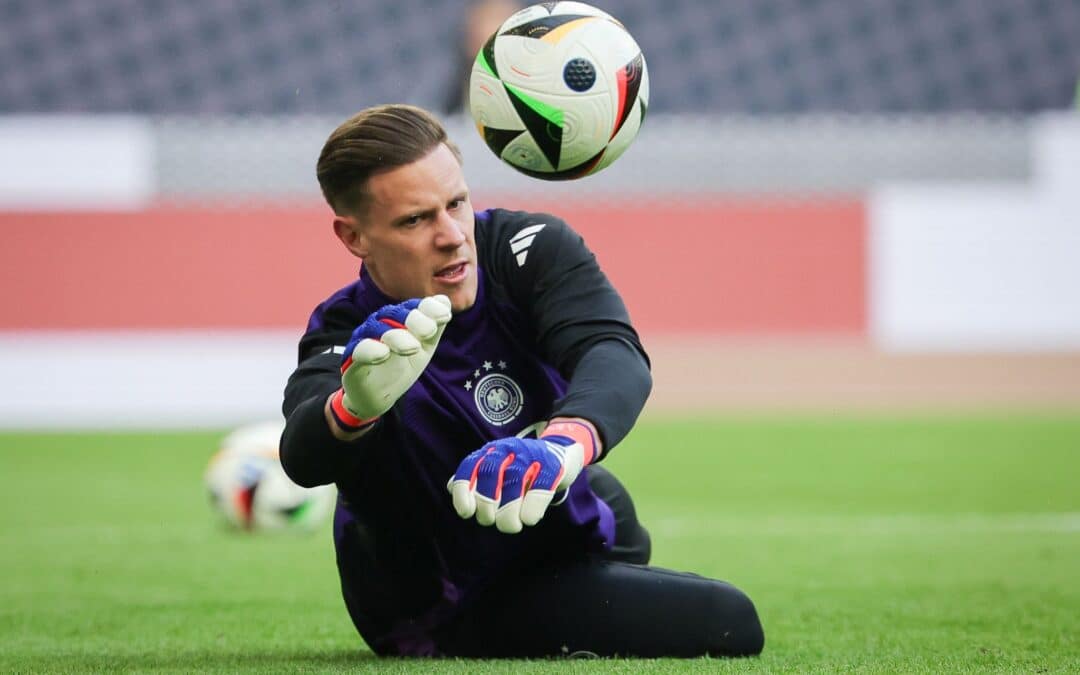 Die neue Nummer eins ist bereit: Marc-André ter Stegen beim Training.