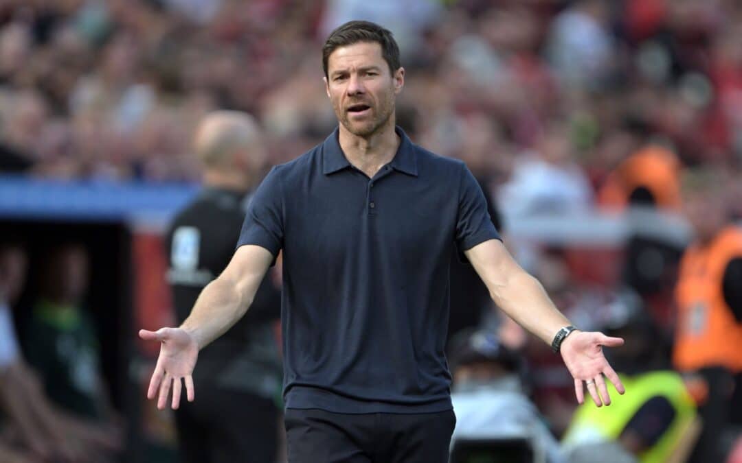 Xabi Alonso war mit der Leistung seines Teams nicht rundum zufrieden