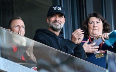 Klopp als Mainzer Edelfan gegen Bremen auf der Tribüne