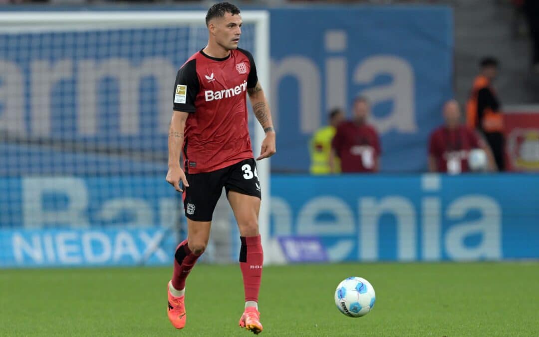 Leverkusens Granit Xhaka freut sich auf sein erstes Spiel in Rotterdam.