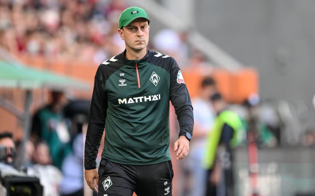 Werder-Trainer Ole Werner fehlt das Verständnis nach der Kritik seiner Spieler.