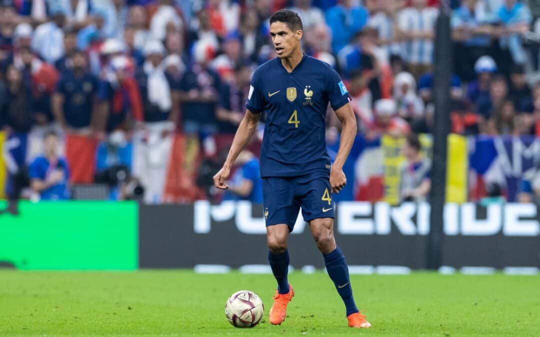 Raphael Varane, Weltmeister mit Frankreich 2018, beendet seine Karriere.