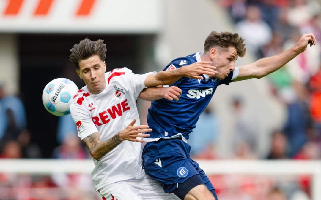 Karlsruhe holte in Köln einen Rückstand auf.