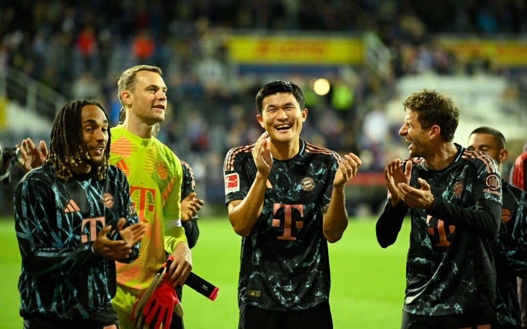 Die Bayern sind gut drauf nach dem 6:1 bei Aufsteiger Holstein Kiel.