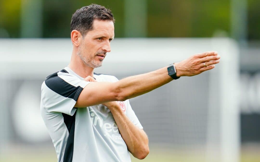 Eintracht Frankfurts Trainer Dino Toppmöller hofft auf einen guten Start in die Europa League.