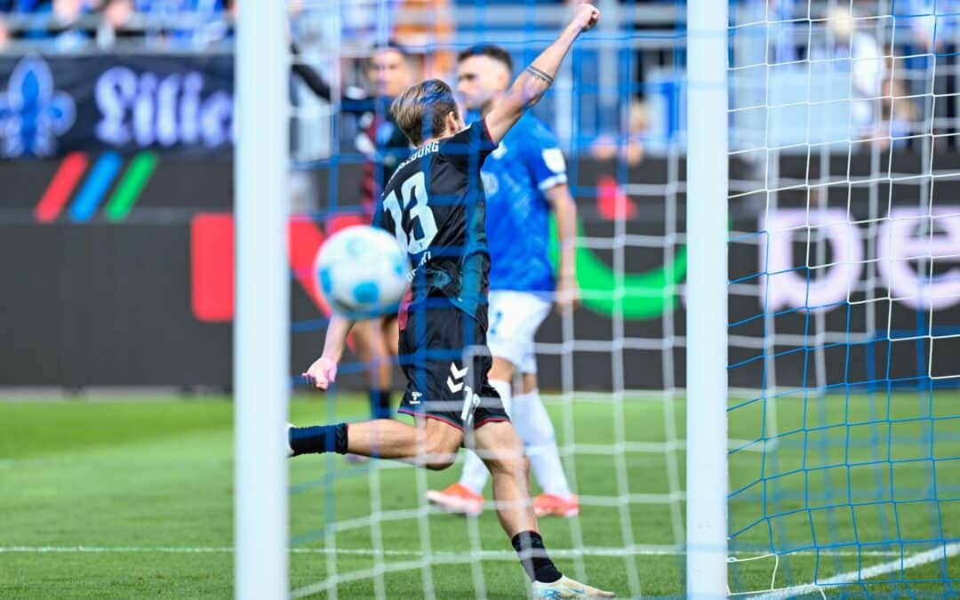 Darmstadt wartet in der 2. Bundesliga weiter auf den ersten Heimsieg in dieser Saison.