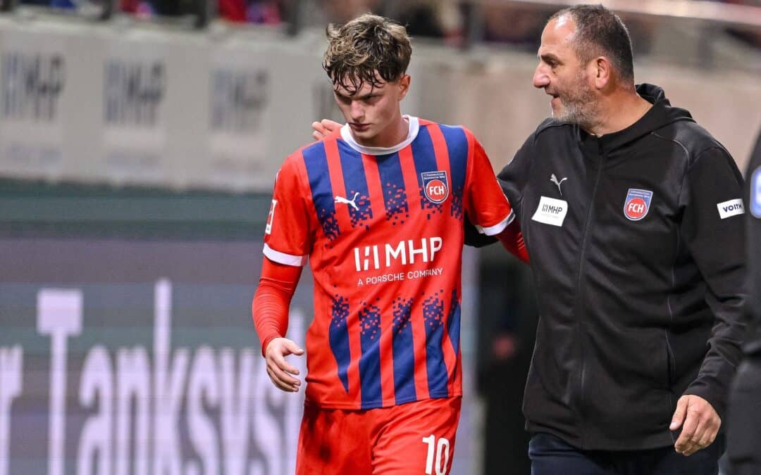 Für welche A-Nationalmannschaft Paul Wanner (l) vom 1. FC Heidenheim aufläuft, ist weiter offen.