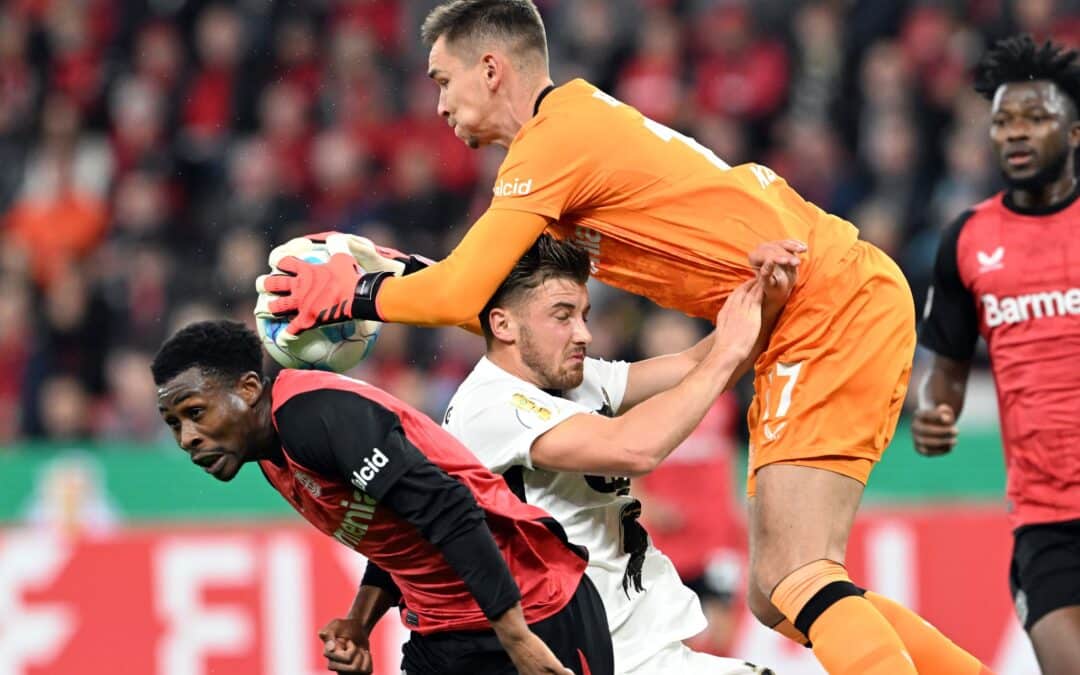 Bayer Leverkusen besiegte SV Elversberg im Pokal.