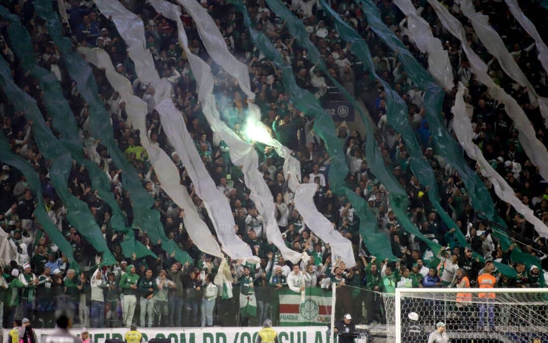 Die Fans von Palmeiras bei einem früheren Spiel im Stadion.