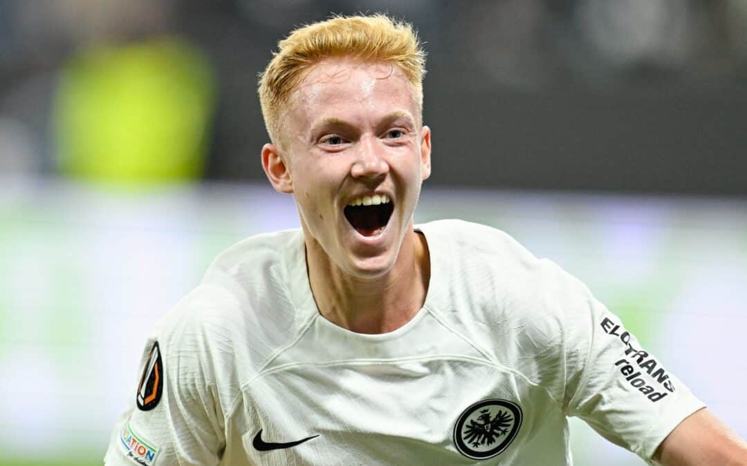 Lässt die Eintracht-Fans jubeln: Hugo Larsson