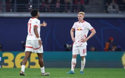 RB Leipzig frustriert und enttäuscht nach 2:3 gegen Juve