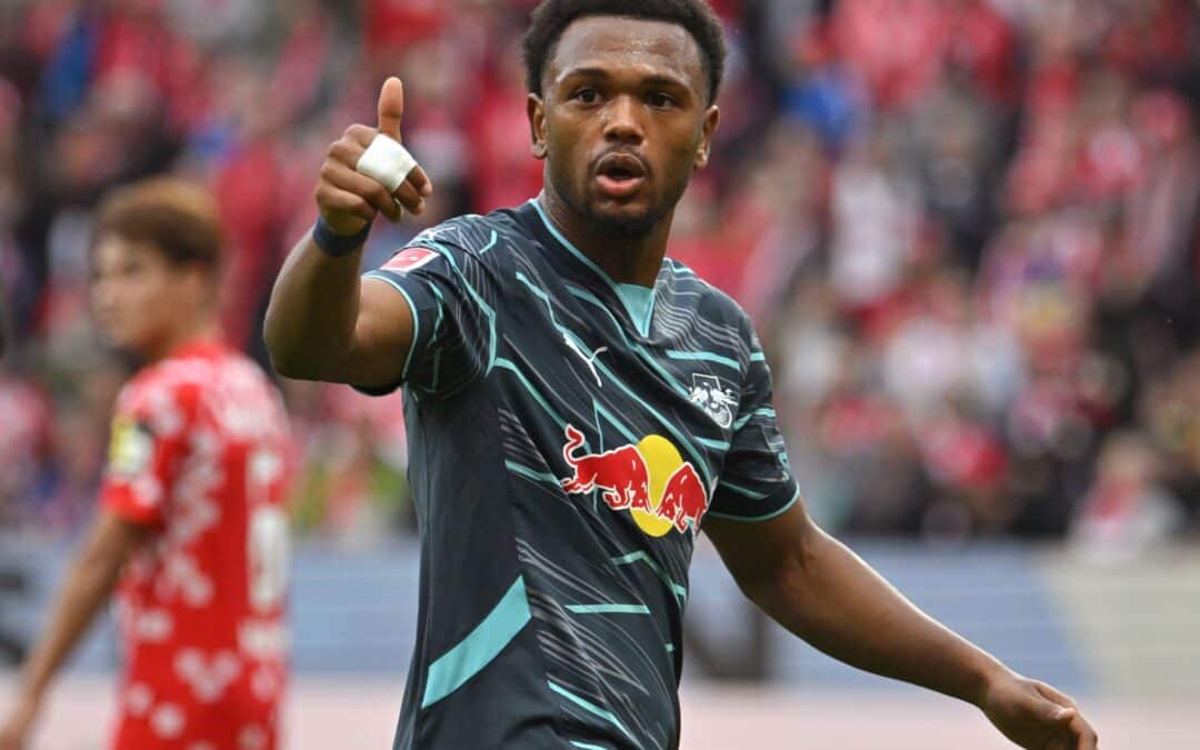 Lois Openda von RB Leipzig nutzt eine bestimmte Brillen-Therapie.