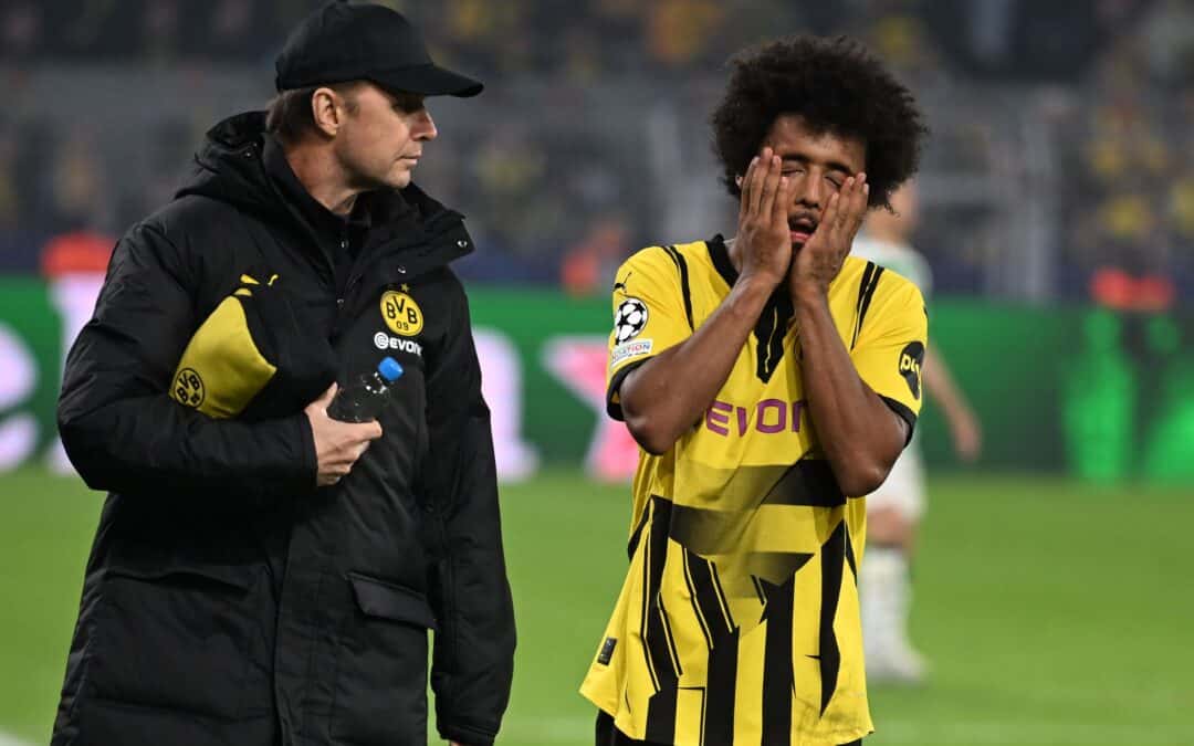 Karim Adeyemi wird Borussia Dortmund einem Medienbericht zufolge mehrere Wochen fehlen.