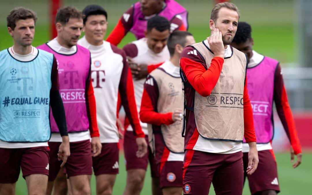 Harry Kane ist nach seiner Blessur beim Abschlusstraining dabei.