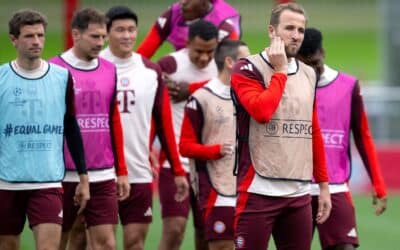 Torjäger Kane bei Bayern-Abschlusstraining dabei