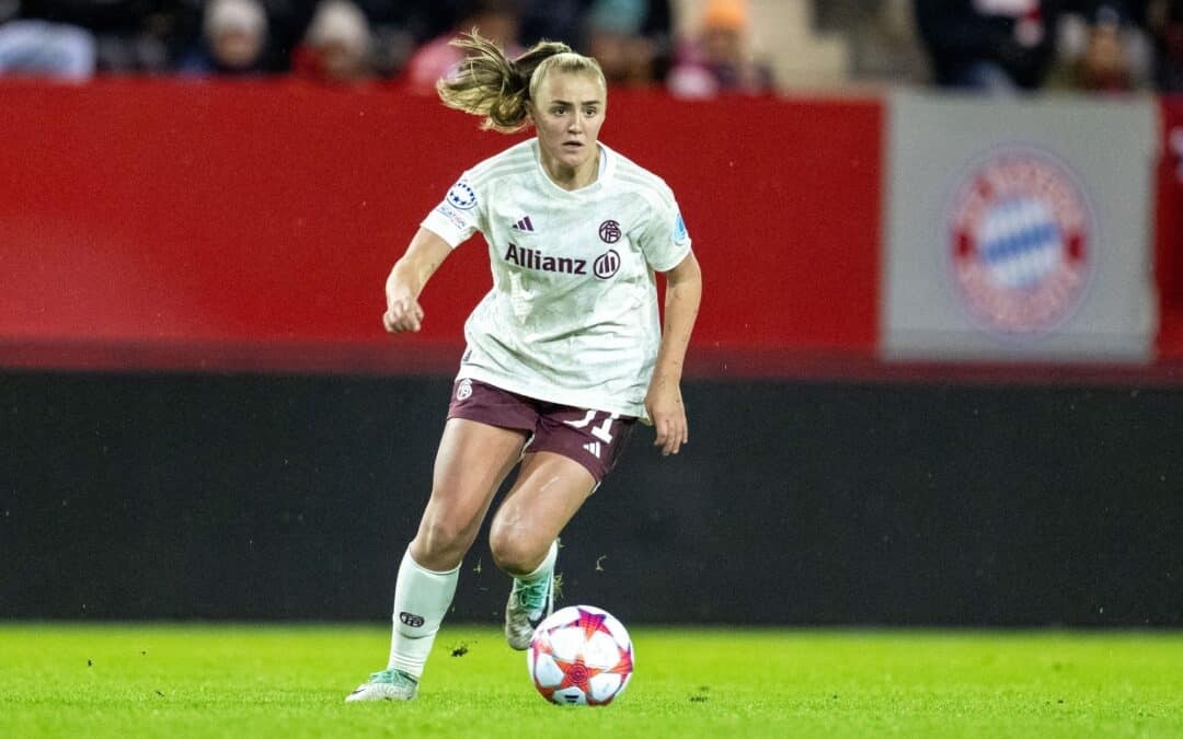 Georgia Stanway verwandelte einen Strafstoß für den FC Bayern.