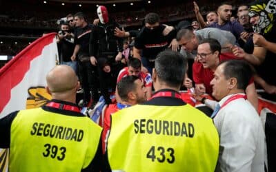 Atlético schließt Fan nach Würfen gegen Courtois aus