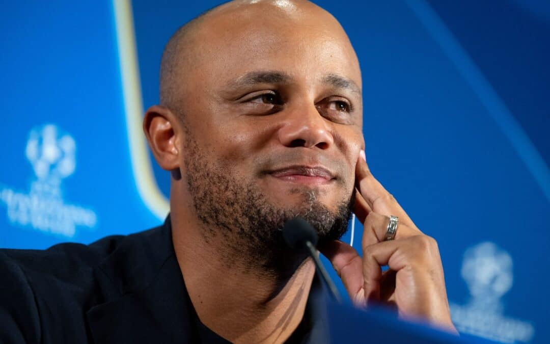 Bayern-Trainer Vincent Kompany: Kein Risiko beim Musiala-Comeback.