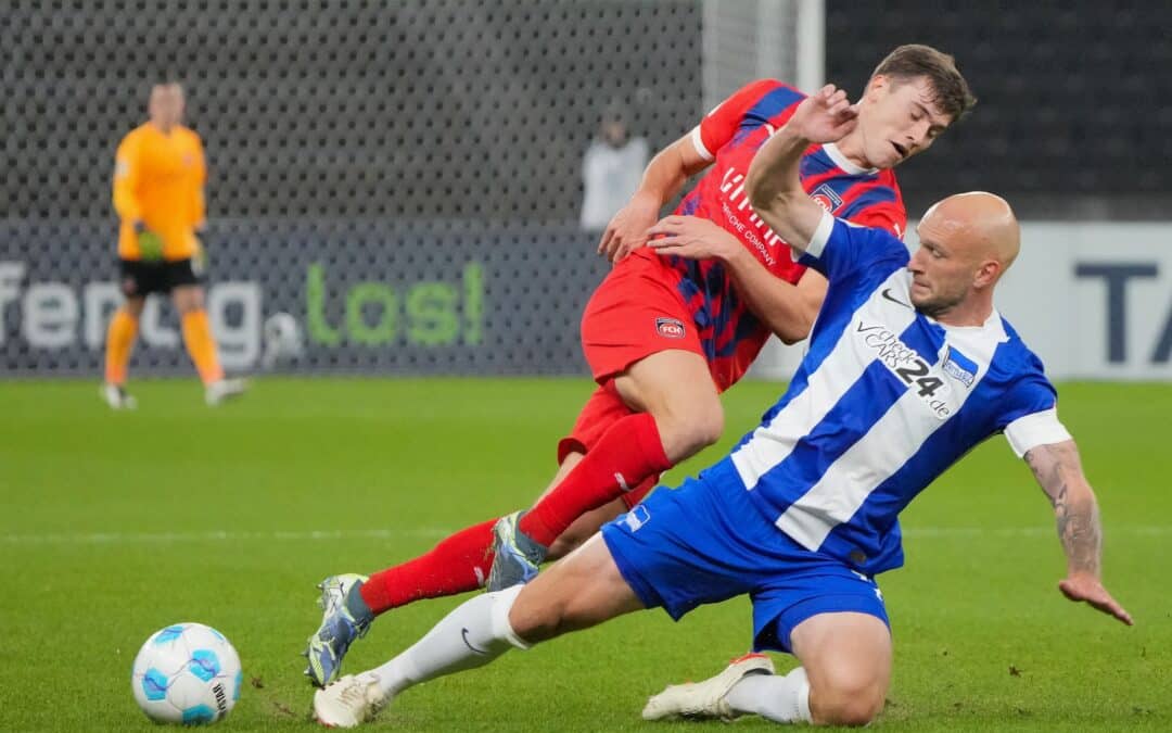 In der Anfangsphase wirkte Hertha in den Zweikämpfen deutlich wacher.