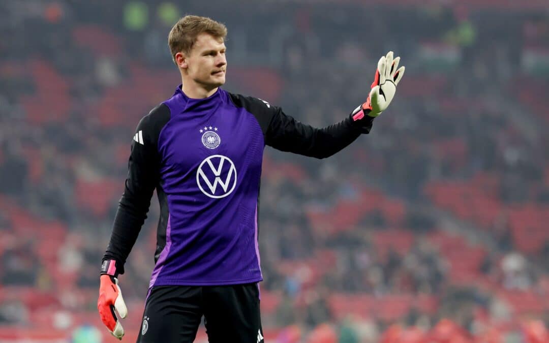 Alexander Nübel steht gegen Ungarn im Tor.