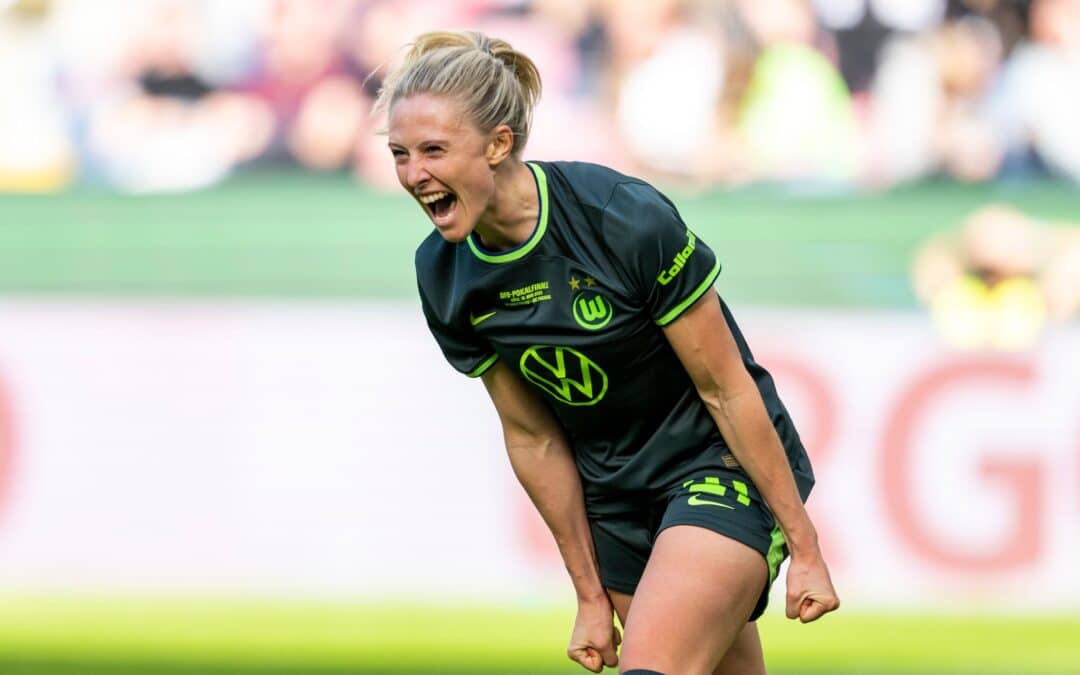 Gelang für VfL Wolfsburg ein Hattrick: Rebecka Blomqvist.