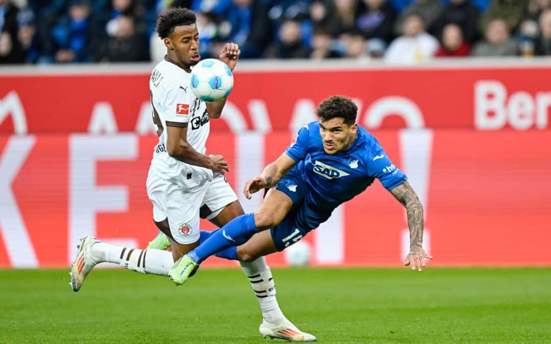 Die TSG Hoffenheim hat einen Heimsieg gegen den FC St. Pauli verpasst.