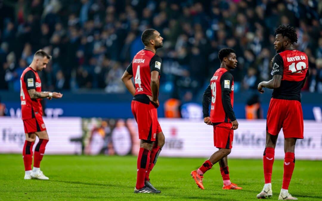 In Bochum verspielte Leverkusen wieder eine Führung.