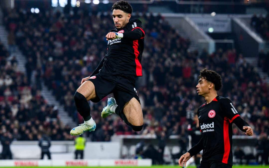 Omar Marmoush soll mindestens bis zum Sommer bei der Eintracht bleiben.