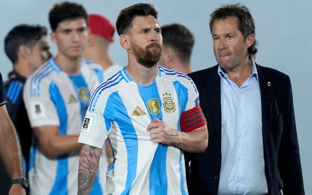 Messi war sauer nach dieser Niederlage.