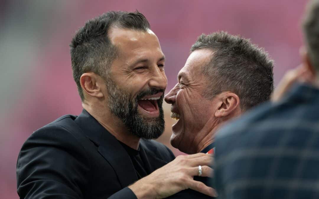 Zuletzt knirschte es zwischen Hasan Salihamidzic (l) und Lothar Matthäus (r).