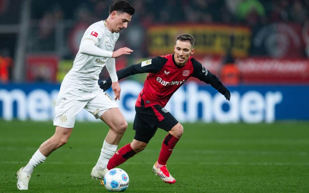 Grimaldo sichert Leverkusen knappen Sieg gegen Mainz