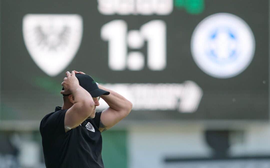 Münsters Trainer Sascha Hildman muss den Verein nach mehr als fünf Jahren verlassen.