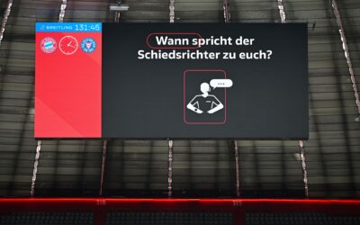 Schiedsrichter-Durchsagen künftig wohl in allen Stadien