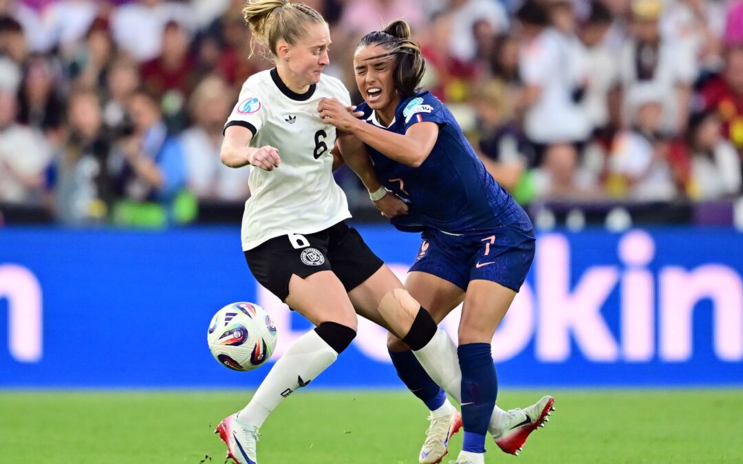 Ging vorbildlich voran: Kapitänin Janina Minge.