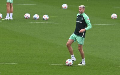 Wade verletzt: Werder-Stürmer Ducksch fällt wochenlang aus