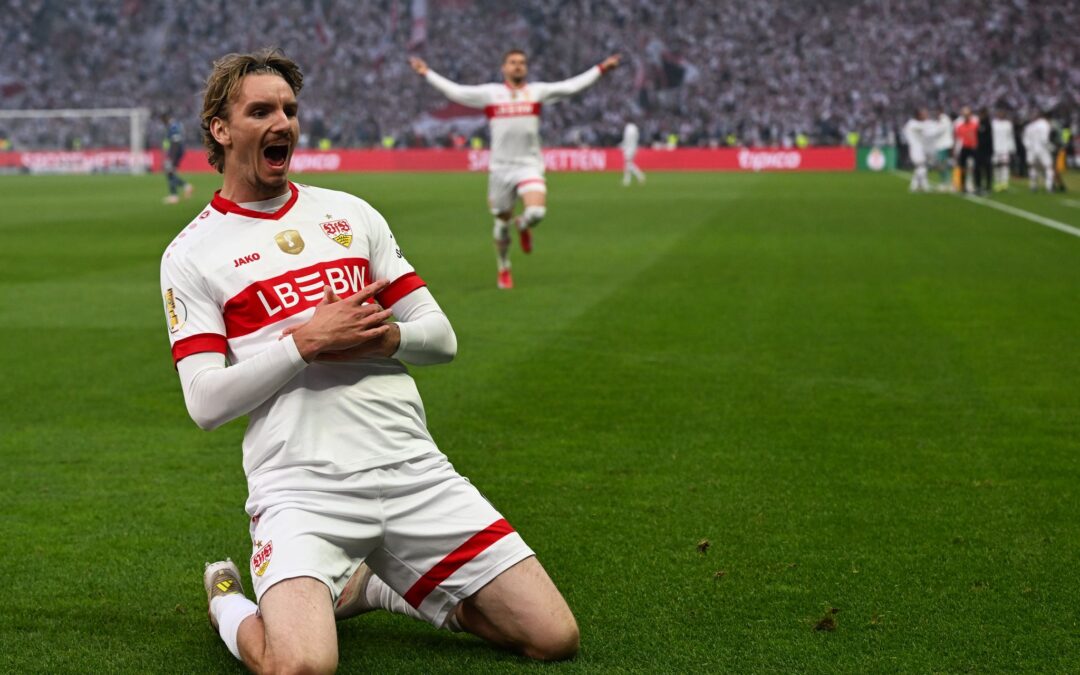 Geht er oder bleibt er? Ein möglicher Wechsel von Nick Woltemade vom VfB Stuttgart zum FC Bayern bietet reichlich Gesprächsstoff.