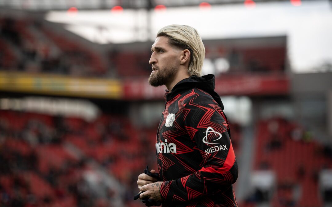 Robert Andrich traf zum 1:0 für Bayer Leverkusen.