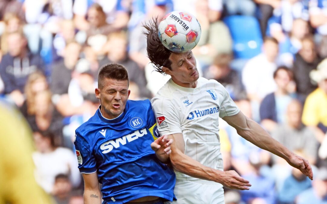 Die Zuschauer sahen im Karlsruher Wildpark ein intensives Spiel.