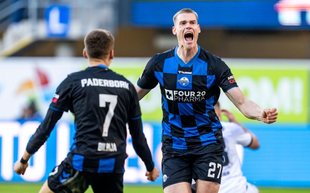 Paderborns Matchwinner Steffen Tigges.