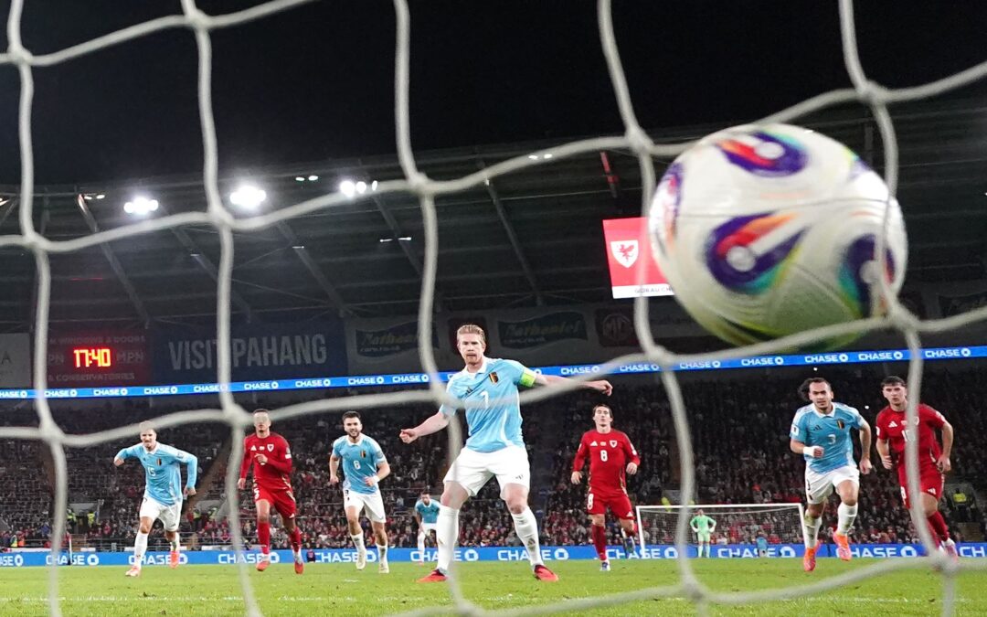 Kevin De Bruyne verwandelte zwei Elfmeter für Belgien