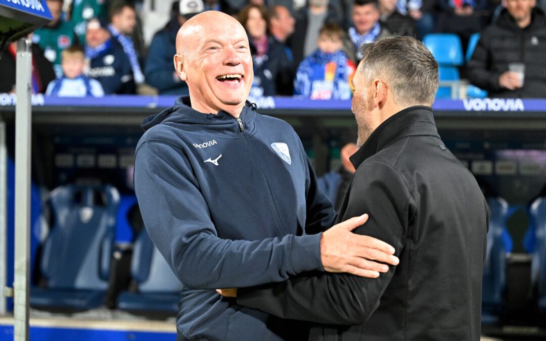 Uwe Rösler hatte bei seiner Rückkehr als Trainer nach Deutschland Grund zur Freude