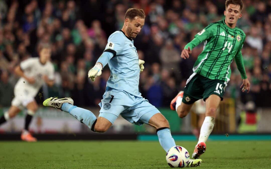 Oliver Baumann zeigte in Belfast eine sehr souveräne Leistung.