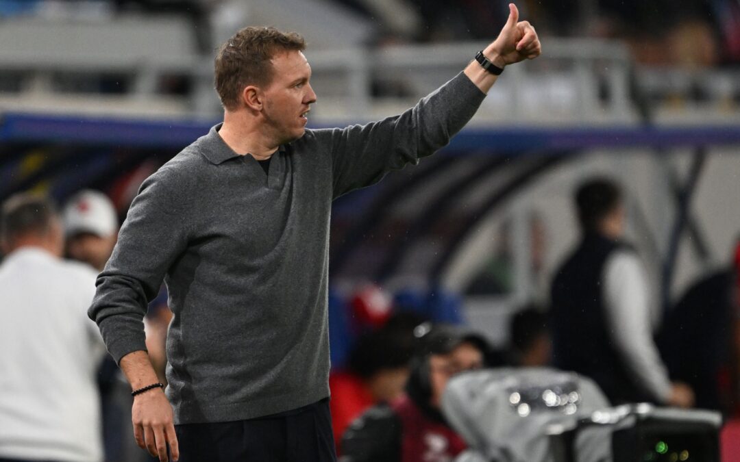 Julian Nagelsmann bereitet sein Team auf die Slowakei vor.