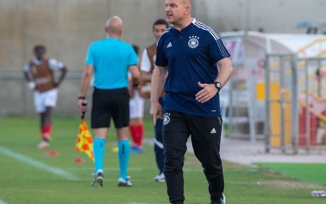 Bundestrainer Marc-Patrick Meister sah ein Blitztor seines Teams.