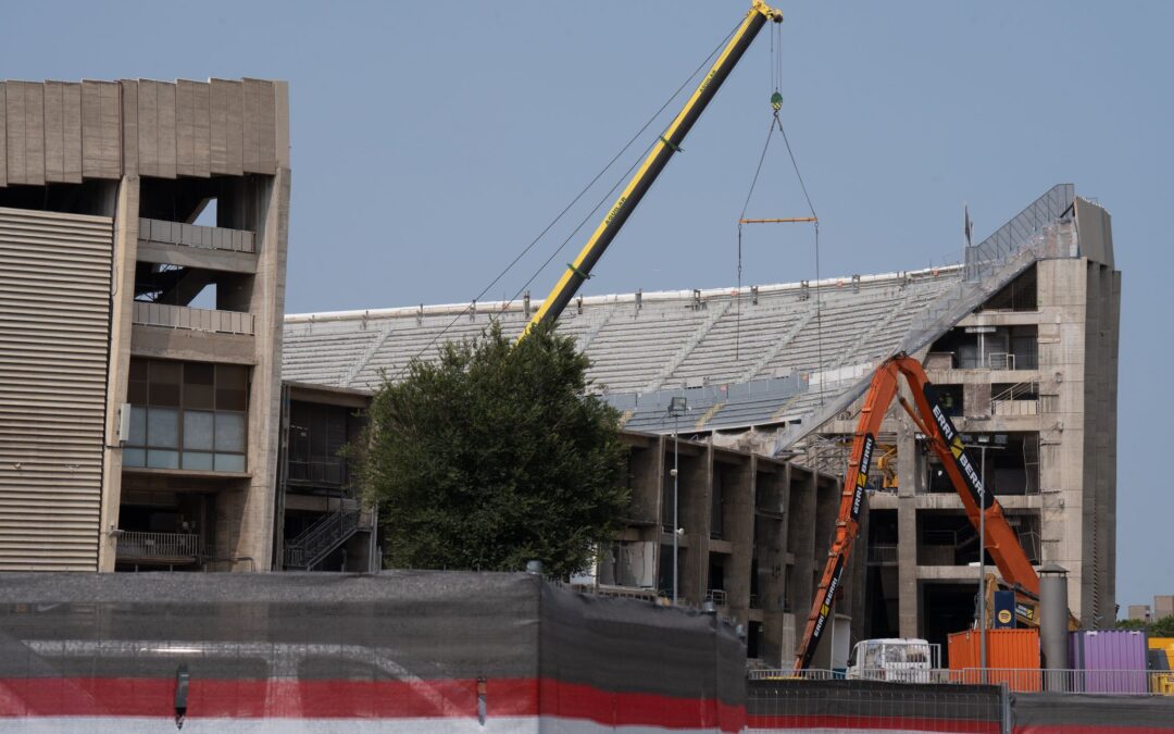 Das Stadion wird seit zweieinhalb Jahren renoviert. (Archivfoto)